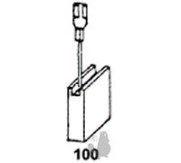 Greenstar 1533 Jeu de 2 Charbons 1799-06 adaptable pour Hitachi 6,5 x 9 x 13,5 mm