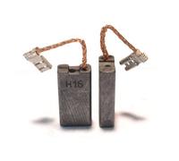 Greenstar 1541 Jeu de 2 Charbons adaptable pour Makita 6,5 x 13,5 x 27 mm