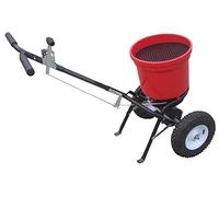 Épandeur à rotor - TURFMASTER - 25kg - pour compost, semences et sel de déneigement