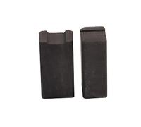 Greenstar 2509 Jeu de 2 Charbons 0734 adaptable pour Stayer/Virutex/Peugeot 6 x 8 x 15 mm