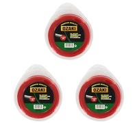 Greenstar 3825 Coque fil nylon rond Ozaki 9 m x ø 3,00 mm (Lot de 3)