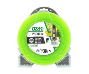 Greenstar 3882 Coque fil nylon rond Prémium Line Ozaki 28 m x ø 3,00 mm