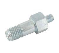 Greenstar 4121 Adaptateur pour tête fil Nylon à bouton Métal Tecomec M10 x 1,25 gauche mâle