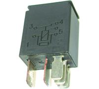 Greenstar 4736 Relais électrique 5 bornes 12 V 20 A pour autoportée/chasse-neige MTD, Noir