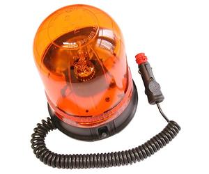 Greenstar 5113 Gyrophare Adaptable 12 V avec Fixation Base magnétique/Ventouse, Noir