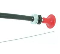 Greenstar 8390 Câble rigide universel arrêt moteur X6301465, Noir