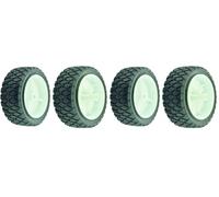 Greenstar 9615 Roue en Plastique à moyeu déporté universelle ø 178 mm longueur 38 mm F1910 (Lot de 2)