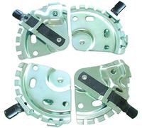 Greenstar 9701 Kit de 4 Relevages de roue à adapter sur carter Tondeuse F3023