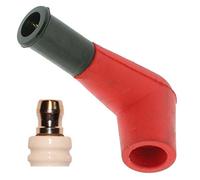 GREENSTAR - Antiparasite / Connecteur De Bougie D'Allumage - En Caoutchouc Moulé - Type Champion Pour Fil Ø 5mm