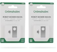 GREENSTAR - Blister de 9 Lames - Adaptable pour Robots HONDA MIIMO 300, MIIMO 310, MIIMO 500, MIIMO 520, HRM300 et HRM500 - Remplace Origine 06511-VP7-310 (Lot de 2)