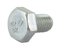 Greenstar Boulon Hexagonal Acier Argenté M8x12 Adaptable sur Lame de Tondeuse