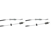 GREENSTAR - Câble D'Embrayage - Adaptable Pour CASTELGARDEN Modèles NG464TR,TD484TR, TDL484TR, NG504TR,NGL504TR, R484TR, R534TR,TD534TR, RL484TR - Remplace Origine 81001143/0, 381001143/0 (Lot de 2)