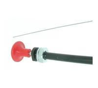 Greenstar 8390 Câble rigide universel arrêt moteur X6301465, Noir