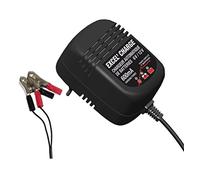 GREENSTAR - Chargeur Automatique Excel' Charge - pour Batteries Plomb/Acide 5-32Ah 6V/12V - avec Pinces Crocodiles - Tension Secteur 220-240V - Ampérage 0.6A - Dimensions 0.130m x 0.100m x 0.075m