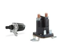 GREENSTAR - Démarreur Electrique - 10 Dents - Pièce De Rechange Adaptable Pour Certains Moteurs Modèles TECUMSEH - Pièce Origine 36914, 37425 & 4621 Relais de démarreur pour Castelgarden TC102/TCP122