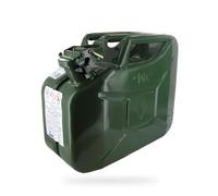Greenstar Jerrican 10L - Jerrican Métal - Verrouillage à Goupille - Traitement Intérieur Antirouille - Norme UN Transport de Matières Dangereuses