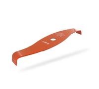 GREENSTAR - Lame 2 Dents Pour Débroussailleuse - Spéciale Ronces - Profil Courbe Réduisant le Bruit - Lame Orange Haute Visibilité - Largeur de Coupe : 315 mm - Epaisseur 3 mm - Alésage : 20 mm