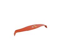 GREENSTAR - Lame 2 Dents Pour Débroussailleuse - Spéciale Ronces - Profil Courbe Réduisant le Bruit - Lame Orange Haute Visibilité - Largeur de Coupe : 315 mm - Epaisseur 4 mm - Alésage : 20 mm