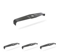 GREENSTAR - Lame 2 Dents - Spéciale Ronces - Adaptable Pour Débroussailleuse - Coupe De 320 mm, Alésage 20 mm & Epaisseur 4 mm - Qualité Supérieure, Noir (Lot de 4)