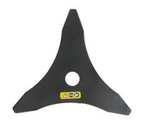GREENSTAR - Lame 3 Dents - Adaptable Pour Débroussailleuse - Coupe De 255 mm, Alésage 25,4 mm & Epaisseur 2,3 mm - Qualité Supérieure