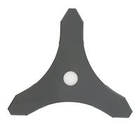 GREENSTAR - Lame 3 Dents Débroussailleuse - Largeur de Coupe : 350 mm - Epaisseur 4 mm - Alésage - 20 mm