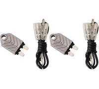 GREENSTAR - Module Allumage Universel - Avec 2 Fiches En Aluminium - Contient Schéma De Branchement (Lot de 2)