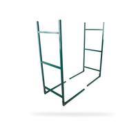 Greenstar OZAKI - Range-Bûches - Porte-Bûches Extérieur/Intérieur - Capacité de Stockage Réglable de 1 à 20 mètres et plus - Hauteur : 1 mètre - Largeur (1 Support) : 40 cm