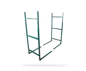 GREENSTAR - Range-Bûches - Porte-Bûches Extérieur/Intérieur - Capacité de Stockage Réglable de 1 à 20 mètres et plus - Hauteur : 1 mètre - Largeur (1 Support) : 40 cm