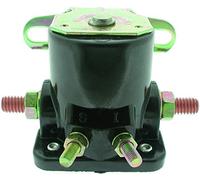 GREENSTAR - Relais De Démarreur Solénoïde Universel - Pièce De Remplacement Adaptable - Fixation Latérale - Branchement 4 Bornes De Ø 7,95mm