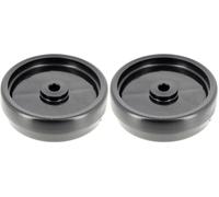 GREENSTAR - Roue Anti-Scalp - Pour MTD Modèle LF125H - Protège Gazon - Prolonge Durée De Vie Équipement - Remplace origine 734-0796, 734-0973 Ø ext 127mm, Alésage 12,7mm, Long Moyeu 35mm Centré