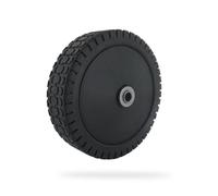 GREENSTAR - Roue Complète + Enjoliveur pour Tondeuse Honda - Roue de Traction Sur Roulement À Billes pour Remplacement Roue Originale Honda - Diamètre 200 mm/Alésage 12,75 mm