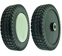 Greenstar 9640 Roue plastique sur roulement plastique adaptable pour Honda RTH1808, Noir, ø 180 mm