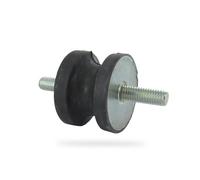 GREENSTAR - Silent Bloc Modèle Diabolo - Ø 40mm - Longueur 30mm - Filet M8 - Longueur Filet 22,5mm - Absorption des Vibrations