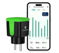 GreenSun Prise Wi-Fi d'extérieur - Minuterie d'extérieur avec calendrier VeSync APP - Commande vocale avec Alexa Google Home 16 A 2,4 GHz - Prise WiFi étanche IP44