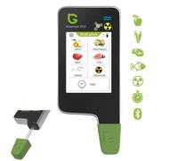 Greentest Eco 5 Testeur numérique de nitrate alimentaire 6 en 1, détecteur de rayonnement, compteur Geiger, compteur de qualité de l'eau, dureté TDS PPM, analyseur dosimètre pour légumes, fruits