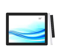 GreenTouch Écran tactile LCD mural avec cadre en aluminium de 15" - HDMI/VGA/DVI-1024 x 768 @ 60 Hz