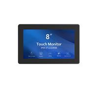 GreenTouch Moniteurs tactiles HDMI PCAP à Cadre Ouvert de 8 Pouces 1024 x 600 pour Les marchés de consommation, de Vente au détail et de l'hôtellerie