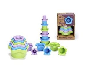 GreenToys Tasses empilables Vert G
