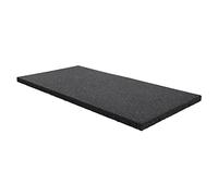 GreenTyre Tapis en caoutchouc 50 x 100 cm - Tapis anti-vibration 30 mm - Plaque en caoutchouc antidérapante et résistante aux intempéries - Pour machine à laver, toit plat, balcon, allée et aire de