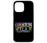 Greenville Caroline du Sud Skyline Falls Park Scenic Sunset Coque pour iPhone 13 Pro Max