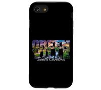 Greenville Caroline du Sud Skyline Falls Park Scenic Sunset Coque pour iPhone SE (2020) / 7/8