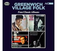 Greenwich Village Folk - Four Classic Albums (Bob Dylan / Folksinger / Im The Man That Built The Bridges / True Religion And Other Blues. Ballads And Folksongs)