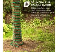 Greenwire Select 12 câble chauffant pour plantes 12 m avec thermostat IP68