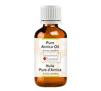 Greenwood Essential Huile d’arnica (arnica montana) pure, de très haute qualité thérapeutique, pour les cheveux, la peau et l’aromathérapie, 15 ml