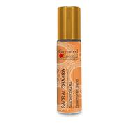 Greenwood Essential Huile de chakra sacré (Svadhisthana) - Idéale pour la méditation, le nettoyage, le yoga, l'alignement des chakras, la relaxation, la guérison et les rituels - 8 ml