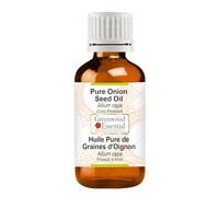 Greenwood Essential Huile de graine d'oignon pure (Allium cepa) 100% qualité thérapeutique naturelle pressée à froid 15ml (0,50 oz)