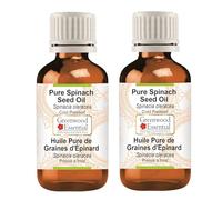 Greenwood Essential Huile de graines d'épinards pure naturelle (Spinacia oleracea) pressée à froid 100 ml x 2 (6,76 oz)
