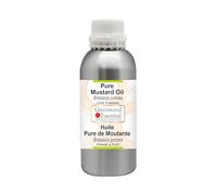 Greenwood Essential Huile de moutarde pure (Brassica juncea) pressée à froid de qualité thérapeutique naturelle 300 ml