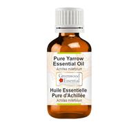 Greenwood Essential Huile essentielle d'achillée millefeuille pure (Achillea millefolium) distillée à la vapeur 30 ml (1 oz)