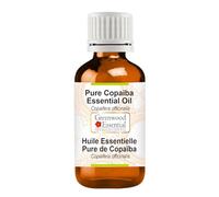 Greenwood Essential Pur Copaiba Essentiel Huile (Copaifera officinalis) Naturel Thérapeutique Grade Distillé à la vapeur 15ml (0.50 oz)
